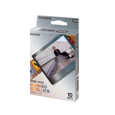 Fujifilm Instax Film Foto Instant cu Rama Metalizata 1x10