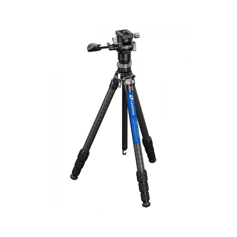 Leofoto-LY-224C-Kit-Trepied-Carbon-cu-Cap-Video-BV-0R-si-Baza-Nivelare-LB-38-Negru.jpg