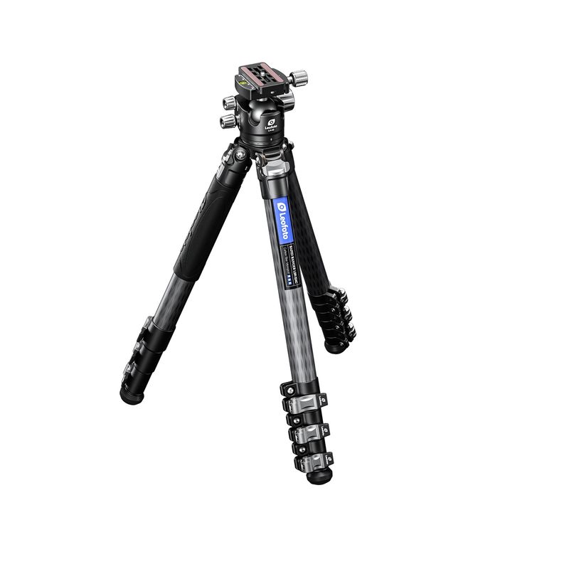 Leofoto LSR-324C Trepied Foto Carbon cu Cap cu Bila LH-40 149cm 15kg.1.jpg