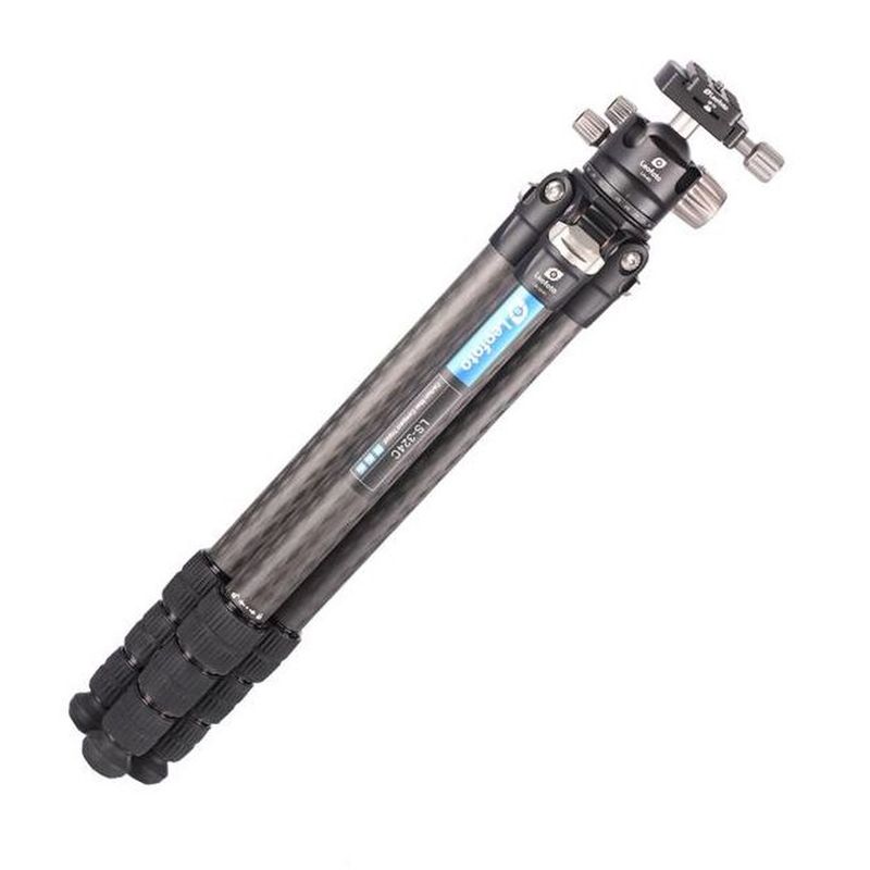 Leofoto LSR-324C Trepied Foto Carbon cu Cap cu Bila LH-40 149cm 15kg.5.jpg