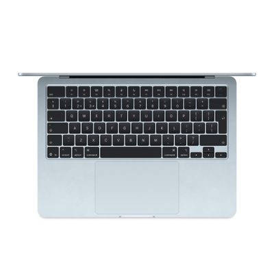 Apple MacBook Air 13" Laptop cu Procesor M4 10 nuclee CPU si 10 nuclee GPU 24GB RAM 512GB SSD INT KB Sky Blue
