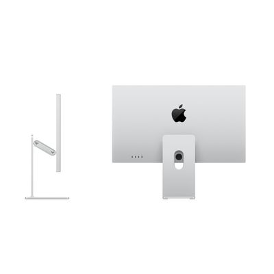 Apple Studio Display Monitor 27" 5K Retina Thunderbolt Standard Glass Argintiu Suport cu Inclinare si Inaltime Reglabila