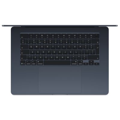 Apple MacBook Air 15" Laptop cu Procesor M4 10 nuclee CPU si 10 nuclee GPU 16GB RAM 256GB SSD INT KB Midnight