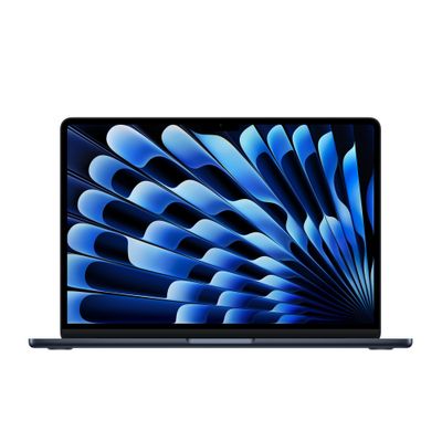 Apple MacBook Air 13" Laptop cu Procesor M4 10 nuclee CPU si 10 nuclee GPU 16GB RAM 512GB SSD INT KB Midnight