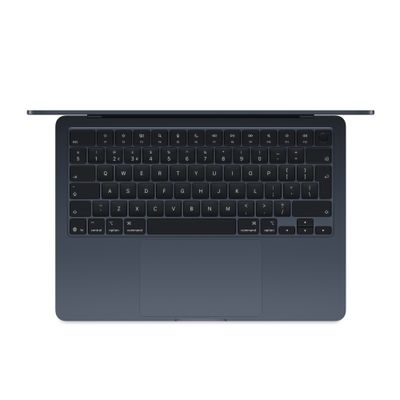Apple MacBook Air 13" Laptop cu Procesor M4 10 nuclee CPU si 8 nuclee GPU 16GB RAM 256GB SSD  INT KB Midnight