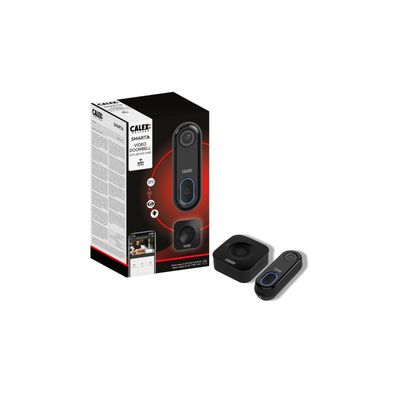 Calex Smart Set Sonerie Video cu Difuzor Wireless 1080P Negru