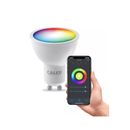 Calex GU10 Bec Smart LED RGB Lumina Alba Calda 4.9W