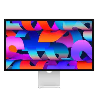 Apple Studio Display Monitor 27" 5K Retina Thunderbolt Nano-Texture Glass Argintiu Suport cu Inclinare Reglabila