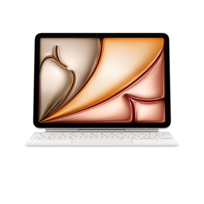 Apple Magic Keyboard Husa cu Tastatura pentru iPad Air 11" (M3) Alb Layout INT
