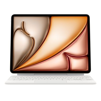 Apple Magic Keyboard Husa cu Tastatura pentru iPad Air 13" (M3) Alb Layout RO