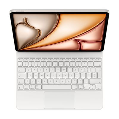 Apple Magic Keyboard Husa cu Tastatura pentru iPad Air 13" (M3) Alb Layout RO