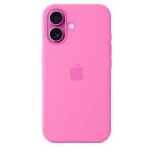 Apple Husa din Silicon cu MagSafe pentru iPhone 16 Peony (SEASONAL)