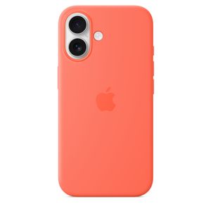 Apple Husa din Silicon cu MagSafe pentru iPhone 16 Tangerine (SEASONAL)