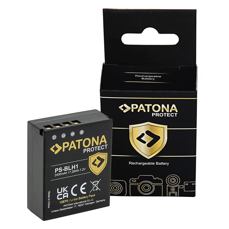 Patona Protect Acumulator Replace Li-Ion pentru Olympus BLH-1 2400mAh.jpg