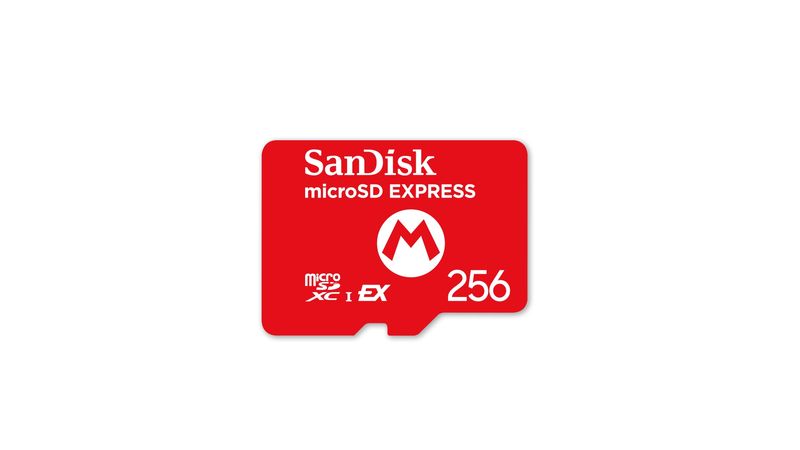Sandisk Card de Memorie Micro SD Super Mario 256GB pentru Nintendo