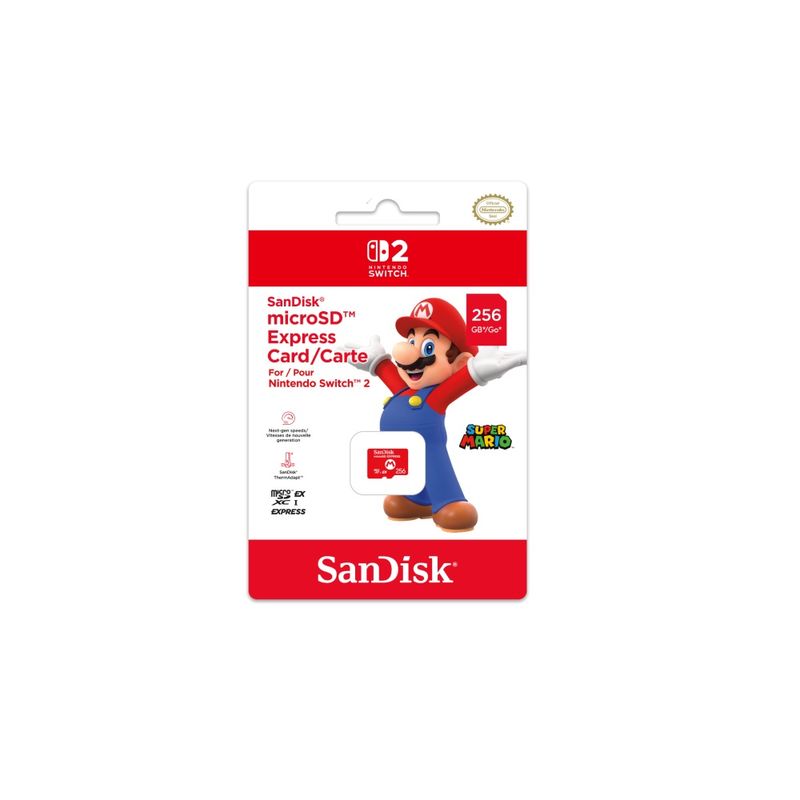 Sandisk Card de Memorie Micro SD Super Mario 256GB pentru Nintendo Switch 2.2.jpg
