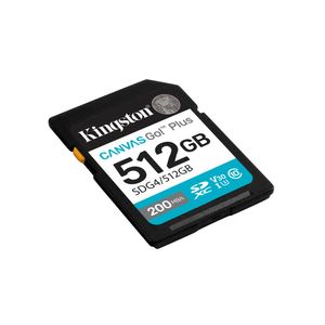 Kingston Canvas Go Plus SDG4 Card de Memorie MicroSDXC 512GB 200MB/s R U3 V30