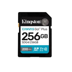 Kingston Canvas Go Plus SDG4 Card de Memorie MicroSDXC 256GB 200MB/s R U3 V30