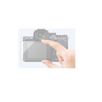 Sony PCK-LG3 Folie de Sticla pentru Protectie Ecran Aparat Foto Sony A7R V / A1 II / A9 III