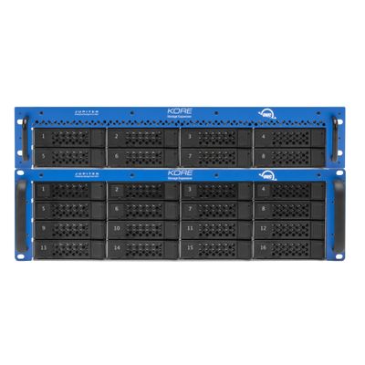 OWC Jupiter Kore NAS cu 2 Porturi de Interfa Mini-SAS HD 64TB 3U HDD 2U Rack