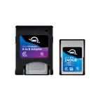 OWC Atlas Pro Card de Memorie CFexpress 4.0 Tip A VPG200 240GB cu Adaptor CFX A la B.1.jpg