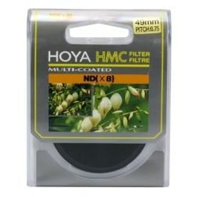 Resigilat: Filtru Hoya NDx8 HMC 49mm - RS102611-2