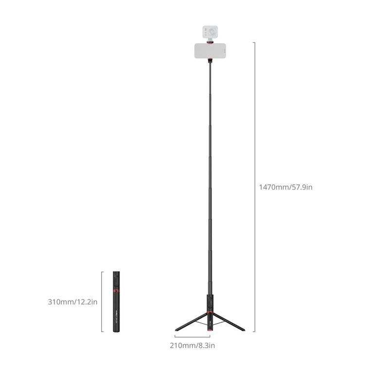 SmallRig 5292 x Drex Lee Boom ST30 Selfie Stick Lite Negru.3.jpg