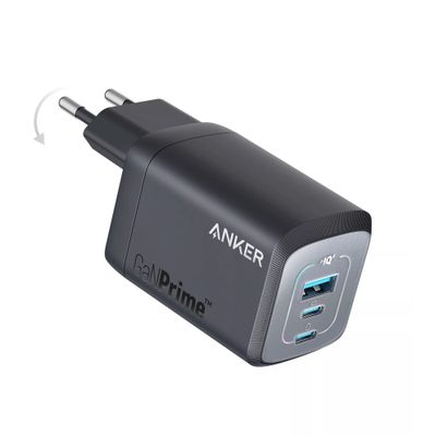 Anker GaN Prime 67W Incarcator Retea Negru
