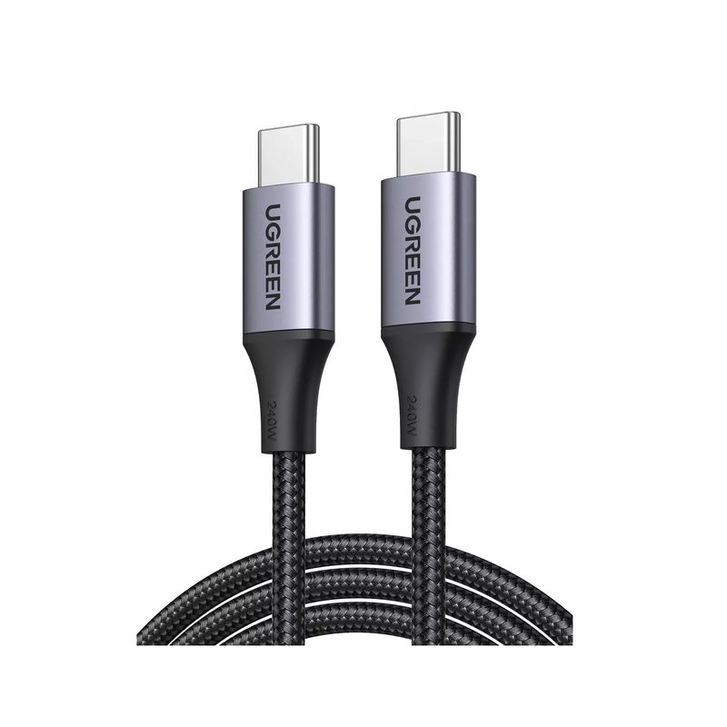 Ugreen Cablu Super Fast Power Delivery USB-C la USB-C 240W 2m Negru.1.jpg