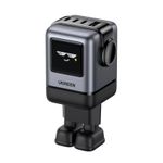 Ugreen Uno 100W GaN Incarcator de Retea Fast Charger 1x USB-A 3x USB-C Negru Gri.1.jpg