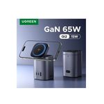 Ugreen Nexode 65W GaN 15W Qi2 Statie de Incarcare Wireless Stand 1x USB-A 2x USB-C Gri.3.jpg