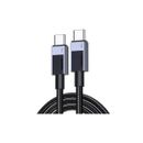Ugreen Cablu Super Fast Power Delivery USB-C la USB-C 100W  0.5m Negru