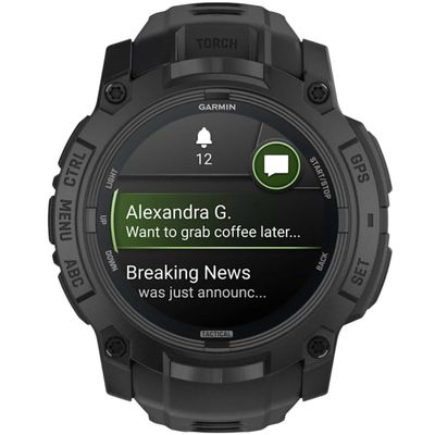 Garmin Instinct 3 AMOLED Smartwatch 50 mm Negru Tactical Edition