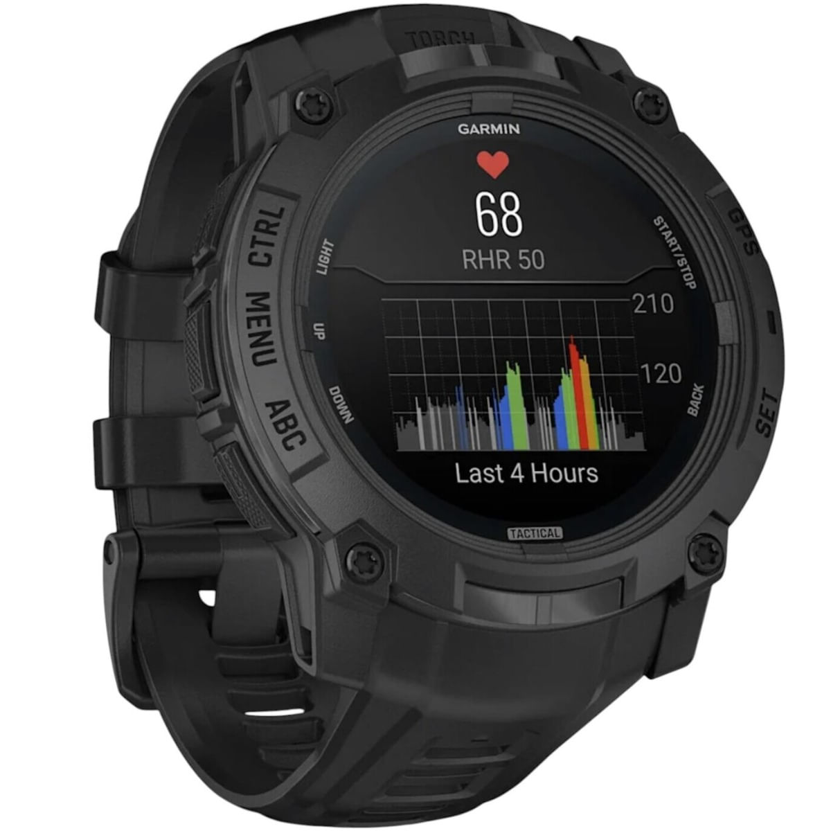 Garmin Instinct 3 AMOLED Smartwatch 50 mm Negru Tactical Edition