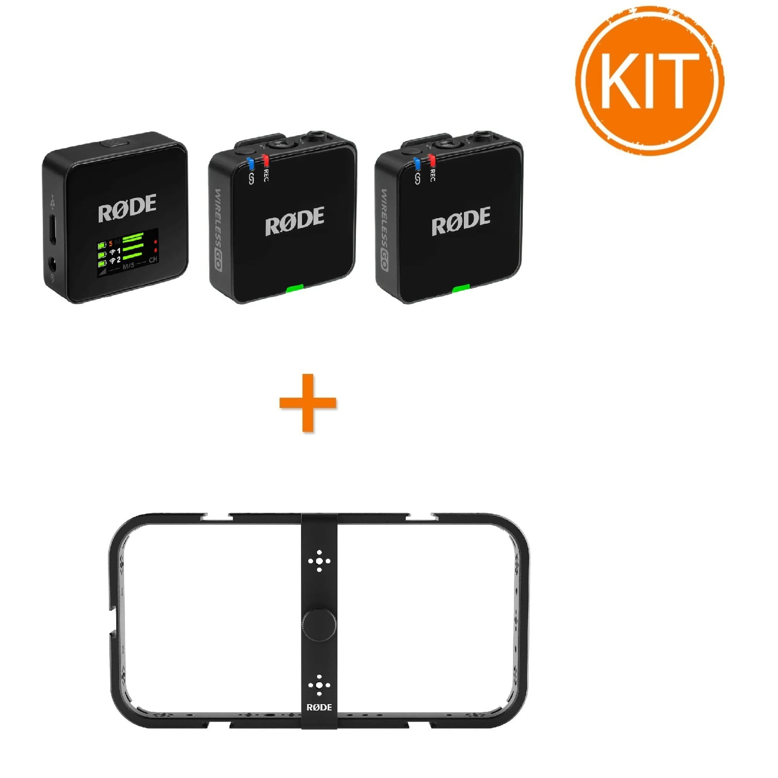 Rode Wireless GO II Sistem Microfon Wireless Dual Digital Kit cu 2