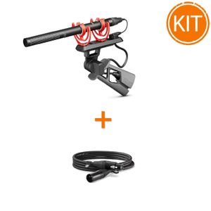 Pachet Microfon Rode NTG5 Kit + Cablu Rode XLR 3m Negru