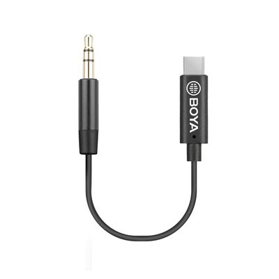 Boya BY-K2 Cablu TRS 3.5mm Tata la USB-C Tata