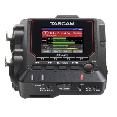 Tascam FR-AV2 Recorder Audio Compact 32-Bit-Float cu Generator Timecode