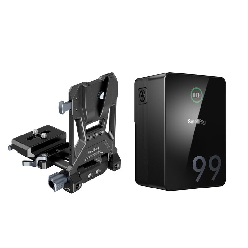 SmallRig 5046 VB99 Pro Mini Kit Baterie cu Placuta V-Lock Rabatabila.1.jpg