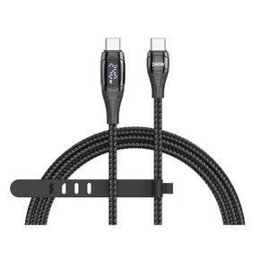 SmallRig 5113 240W Cablu de Alimentare USB-C la USB-C cu Afisaj Led
