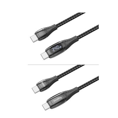 SmallRig 5113 240W Cablu de Alimentare USB-C la USB-C cu Afisaj Led