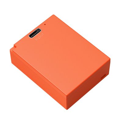 SmallRig 5088 Acumulator Reincarcabil USB-C pentru Fujifilm NP-W126S 1050mAh Portocaliu