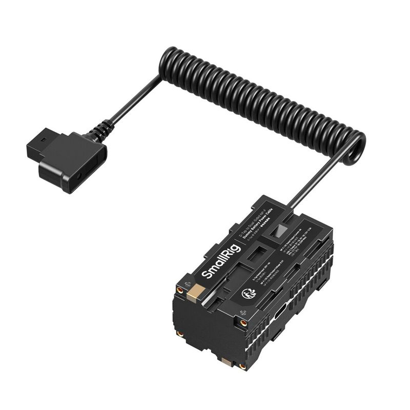 SmallRig 4884 D-Tap la Cablu de Alimentare pentru Baterie Dummy NP-F cu Doua Fete.1.jpg