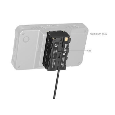 SmallRig 4884 D-Tap la Cablu de Alimentare pentru Baterie Dummy NP-F cu Doua Fete