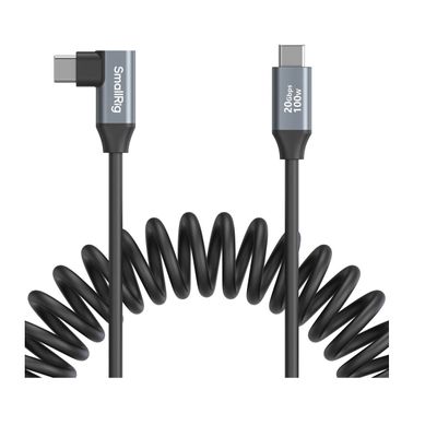 SmallRig 4792 Cablu de Date cu Incarcare Rapida USB-C la USB-C 100W