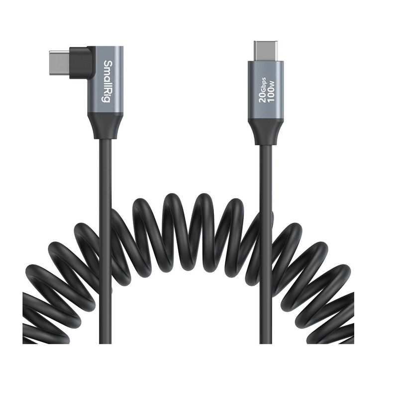 SmallRig 4792 Cablu de Date cu Incarcare Rapida USB-C la USB-C 100W.1.jpg