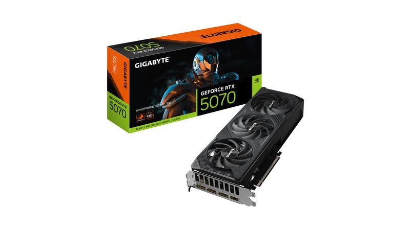 Gigabyte GeForce RTX 5070 Windforce OC SFF Placa Video 12GB GDDR7