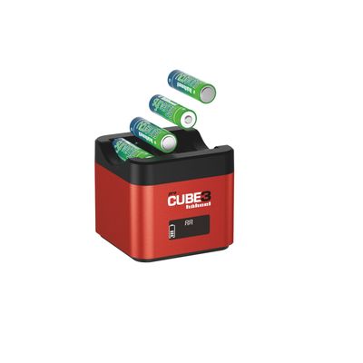 Hahnel ProCube3 Incarcator Dublu pentru Canon LP-E6/E6N/E6NH/LP-E6P / LP-E8 / LP-E17 si Baterii AA