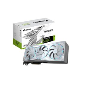 Gigabyte GeForce Aorus RTX 5080 Master Ice Placa Video 16GB GDDR7 256 bit, PCIE 5.0, 3x DP 1x HDM