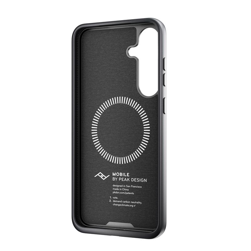 Peak Design Everyday Fabric Husa pentru Galaxy S25+ Charcoal.5.jpg